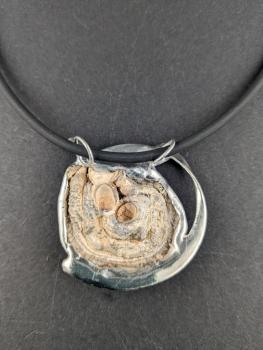 Chalcedonrose Kettenanhänger